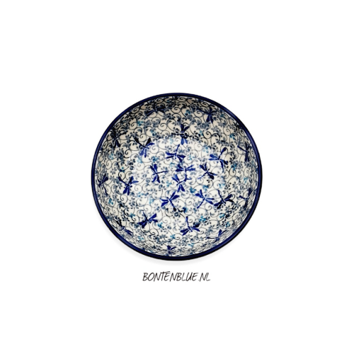 B89 Bunzlau Serveer schaaltje S Ø 13 cm decor 2611X B89 Bunzlau Serveer schaaltje S Ø 13 cm decor 2611X