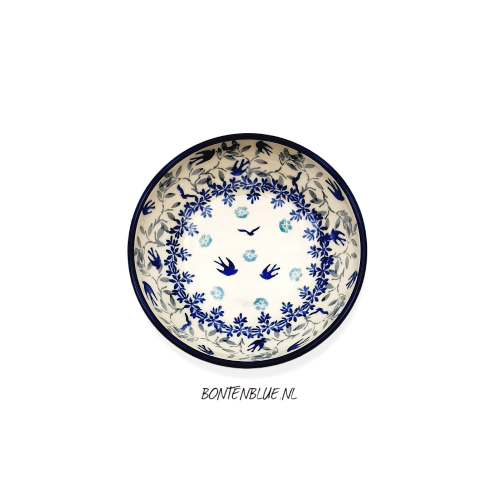 B89 Bunzlau Serveer schaaltje S Ø 13 cm decor 2794X B89 Bunzlau Serveer schaaltje S Ø 13 cm decor 2794X
