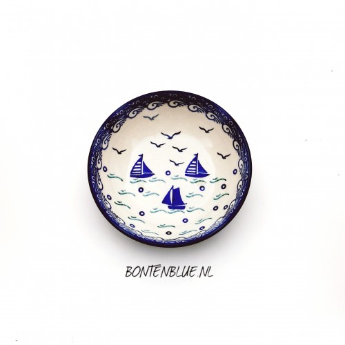 B89 Bunzlau Serveer schaaltje S Ø 13 cm decor 2987X B89 Bunzlau Serveer schaaltje S Ø 13 cm decor 2987X