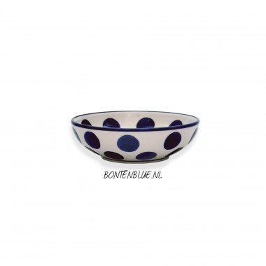 B89 Bunzlau Serveer schaaltje S Ø 13 cm decor 36X Big Dots