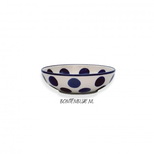 B89 Bunzlau Serveer schaaltje S Ø 13 cm decor 36X Big Dots