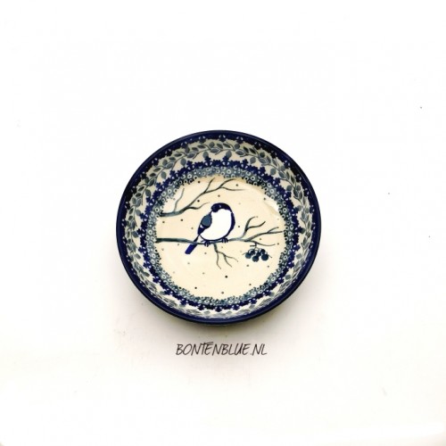 B89 Bunzlau Serving bowl S Ø 13 cm decor Unikat 4830X