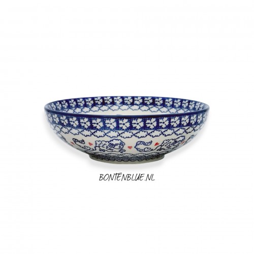 B90 Serveer schaal M Ø 17,0 cm decor 