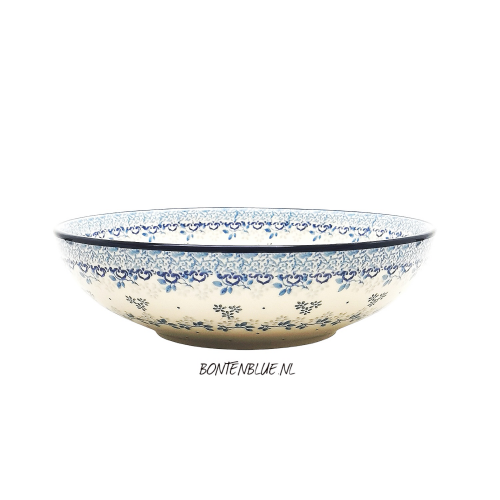B91 Bunzlau Serving bowl L Ø 22,5 cm decor 2858X Kerst