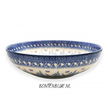 B91 Bunzlau Serveer schaal L Ø 22,5 cm decor 3277X