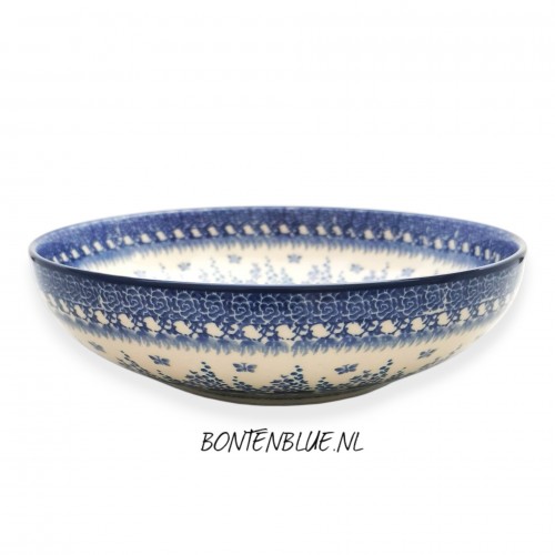 B91 Bunzlau Serveer schaal L Ø 22,5 cm decor 3277X