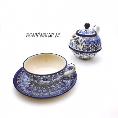 C01 Bunzlau Tea for one decor 3427X