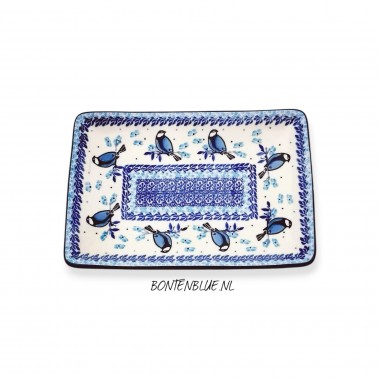 C21 Bunzlau Sushi serveerschaal M 15,0 x 21,5 cm decor 2679X