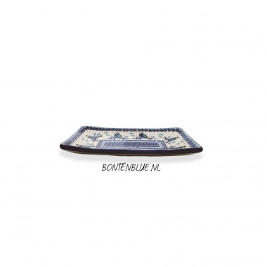 C21 Bunzlau Sushi serveerschaal M 15,0 x 21,5 cm decor 2679X