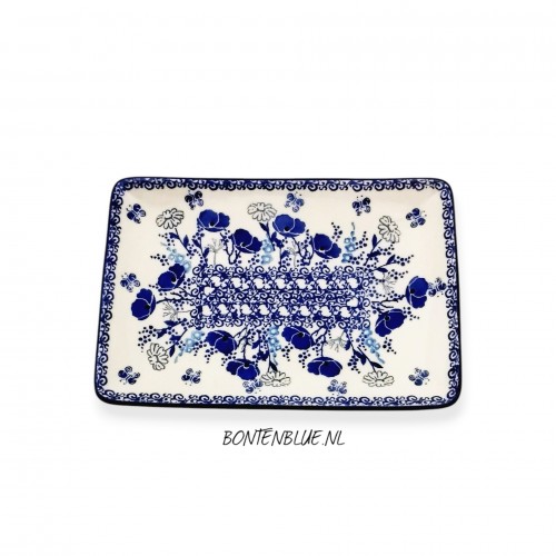 C21 Bunzlau Sushi serving dish M 15,0 x 21,5 cm decor 2900X