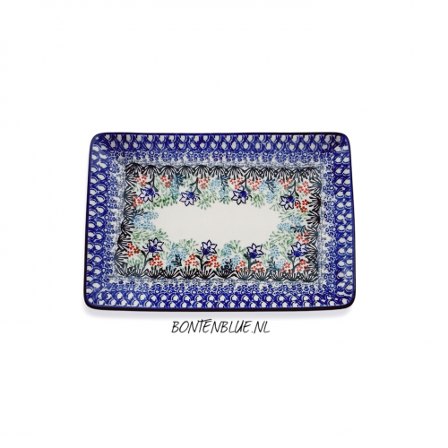 C21 Bunzlau Sushi serving dish M 15,0 x 21,5 cm decor 2913X