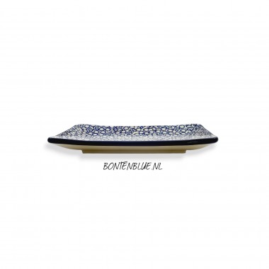 C21 Bunzlau Sushi serveerschaal M 15,0 x 21,5 cm decor 3355X
