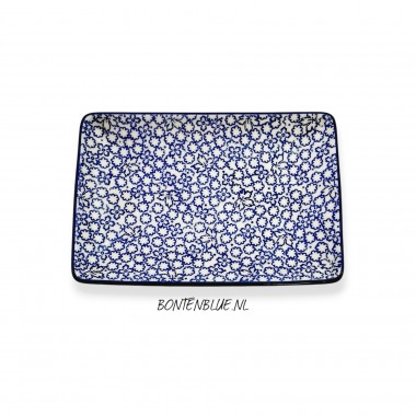 C21 Bunzlau Sushi serveerschaal M 15,0 x 21,5 cm decor 3355X