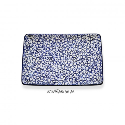 C21 Bunzlau Sushi serveerschaal M 15,0 x 21,5 cm decor 3355X