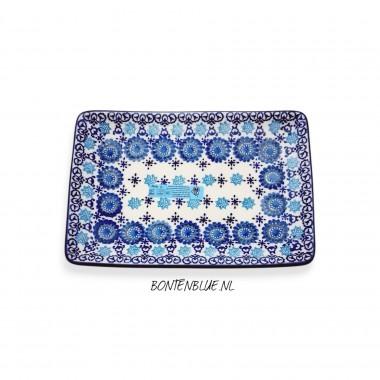 C21 Bunzlau Sushi serveerschaal M 15,0 x 21,5 cm decor 3359X