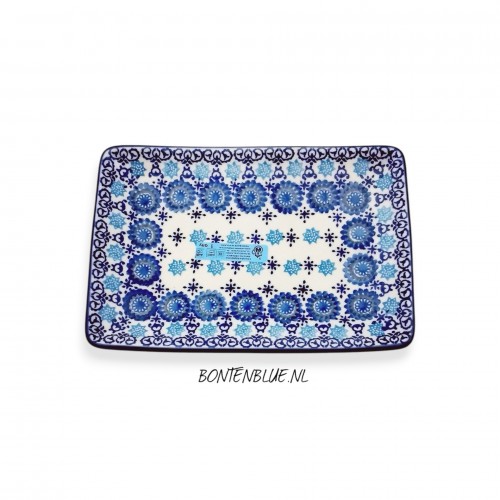 C21 Bunzlau Sushi serving dish M 15,0 x 21,5 cm decor 3359X