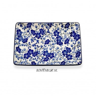 C21 Bunzlau Sushi serveerschaal M 15,0 x 21,5 cm decor 3428X
