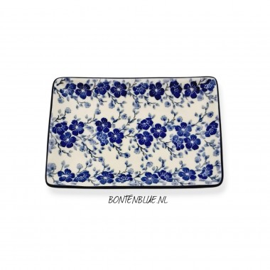 C21 Bunzlau Sushi serveerschaal M 15,0 x 21,5 cm decor 3428X