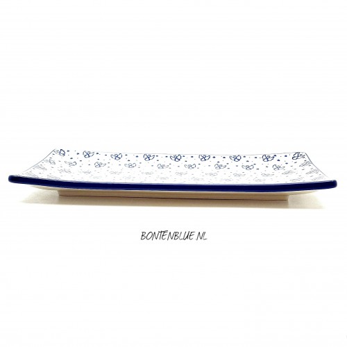 C26 Bunzlau Sushi serving dish L 16,5 cm x 30,0 cm decor 1411X Kerst C26 Bunzlau Sushi serving dish L 16,5 cm x 30,0 cm decor 1411X Kerst