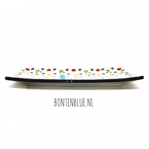 C26 Bunzlau Sushi serving dish L 16,5 cm x 30,0 cm decor 2354X