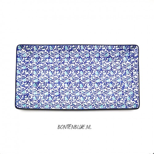 C26 Bunzlau Sushi serving dish L 16,5 cm x 30,0 cm decor 2616X