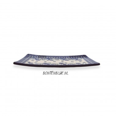 C26 Bunzlau Sushi serveerschaal L 16,5 cm x 30,0 cm decor 2900X