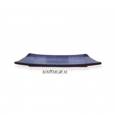 C26 Bunzlau Sushi serveerschaal L 16,5 cm x 30,0 cm decor 2964X