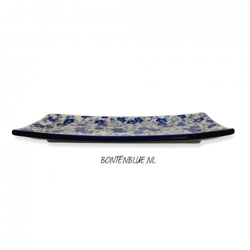 C26 Bunzlau Sushi serveerschaal L 16,5 cm x 30,0 cm decor 3428X