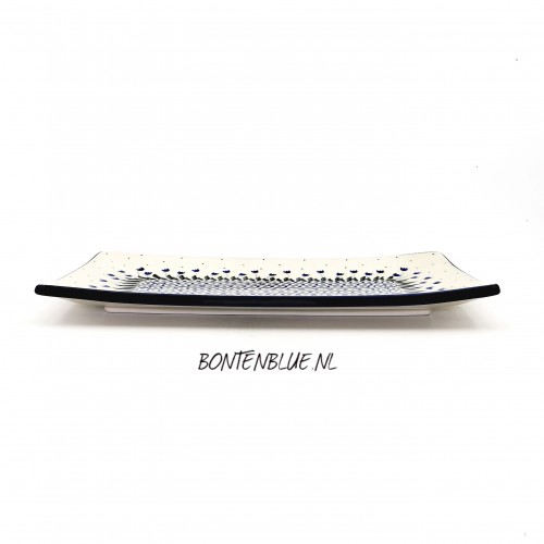 C26 Bunzlau Sushi serving dish L 16,5 cm x 30,0 cm decor 490AX C26 Bunzlau Sushi serving dish L 16,5 cm x 30,0 cm decor 490AX