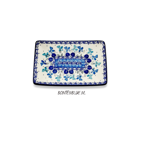 C27 Bunzlau Sushi serving dish S 12 x 18 cm decor 2751X C27 Bunzlau Sushi serving dish S 12 x 18 cm decor 2751X