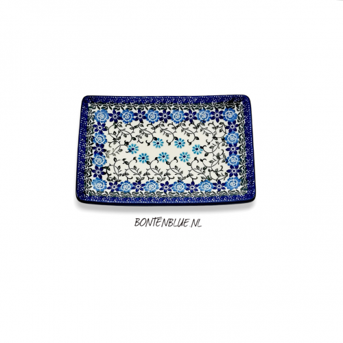 C27 Bunzlau Sushi serving dish S 12 x 18 cm decor 3209X C27 Bunzlau Sushi serving dish S 12 x 18 cm decor 3209X