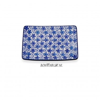 C27 Bunzlau Sushi serveerschaal S 12 x 18 cm decor 3457X