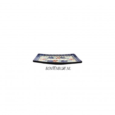 C27 Bunzlau Sushi serveerschaal S 12 x 18 cm decor 