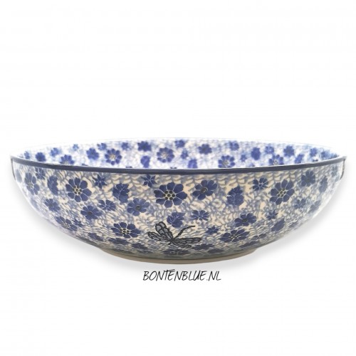 C36 Bunzlau Serving bowl XL Ø 27,0 cm decor 1443X Dragonfly