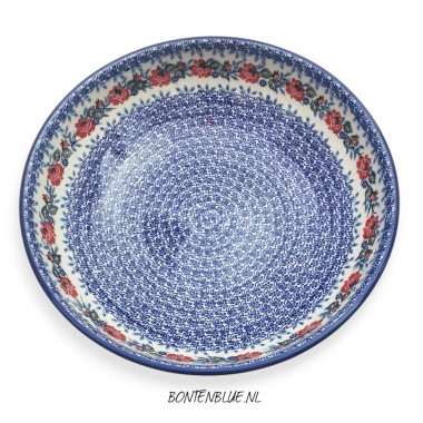 C36 Bunzlau Serveerschaal XL Ø 27,0 cm decor 3214X English Rose
