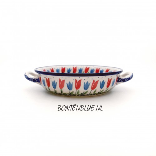 C40 Ronde schaal met open hv  XS Ø 17 cm decor 2599X Tulip Royal