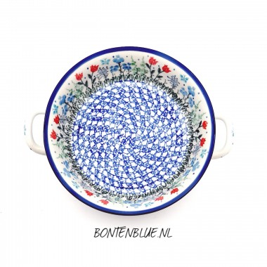 C40 Ronde schaal met open hv  XS Ø 17 cm decor 