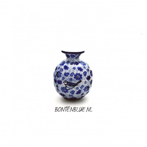 D16 Bunzlau Vaas S 12 cm decor 1519X