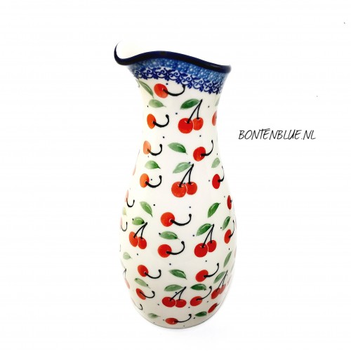 D18 Bunzlau Waterkan 1 Liter decor 2715X Kers