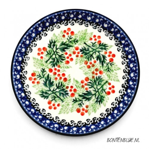 D21 Bunzlau Cake plate Ø 12.3 cm decor 2650X Kerst D21 Bunzlau Cake plate Ø 12.3 cm decor 2650X Kerst