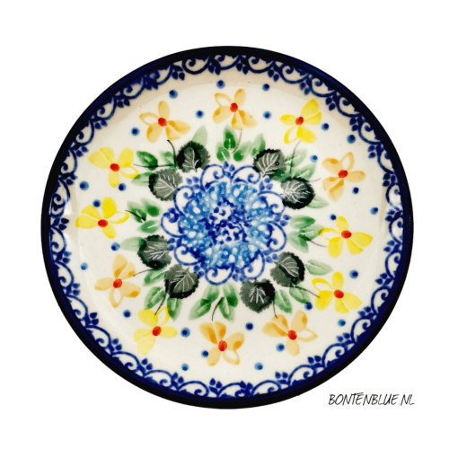 D21 Bunzlau Cake bordje Ø 12.3 cm decor 2753X