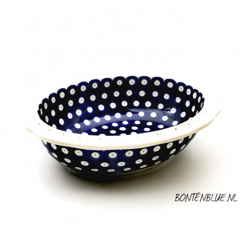 D43 Bunzlau Kip 2 delig decor 70A Blue Eyes