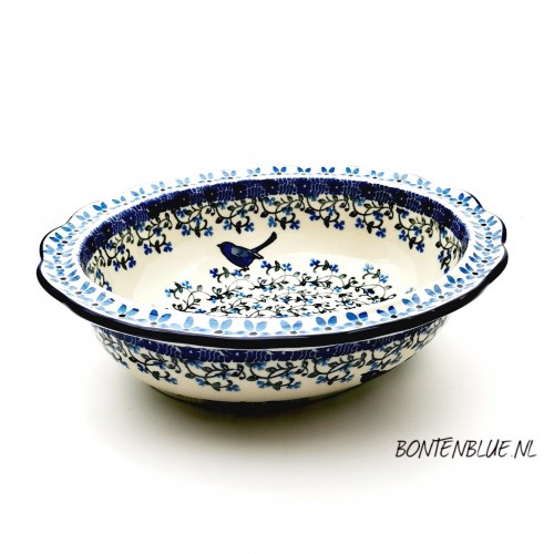 D43 Bunzlau Kip 2 delig decor 1932X