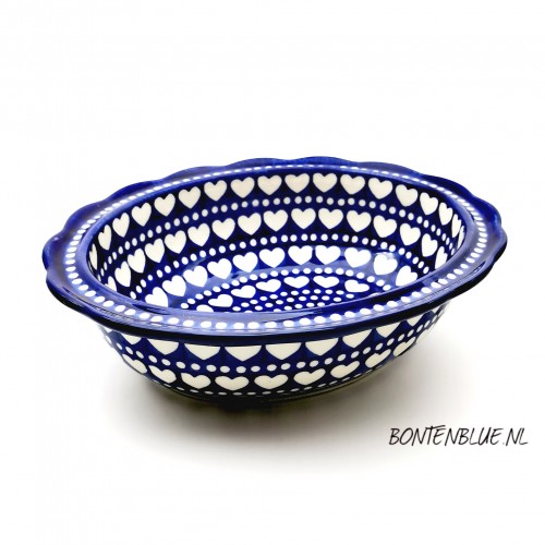 D43 Bunzlau Kip 2 delig decor 375EX Blue Valentine