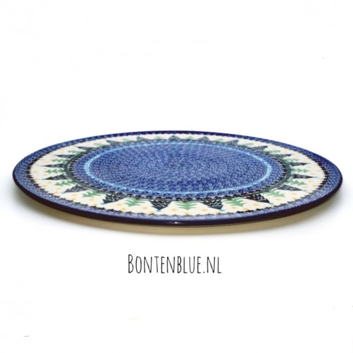 D53 Bunzlau Pizza / Serveerplateau Ø 33 cm decor 1284X Kerst