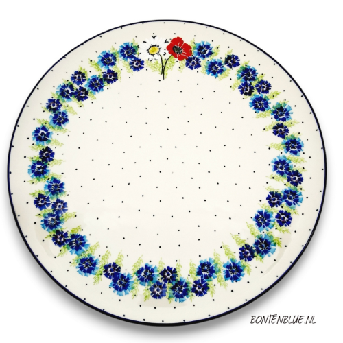 D53 Bunzlau Pizza / Serving plateau Ø 33 cm decor 2510X