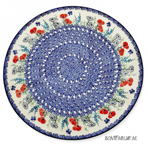 D53 Bunzlau Pizza / Serving plateau Ø 33 cm decor 2901X