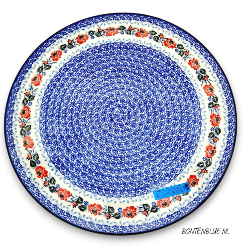 D53 Bunzlau Pizza / Serving plateau Ø 33 cm decor 3305X