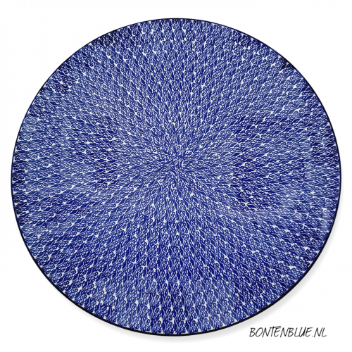 D53 Bunzlau Pizza / Serving plateau Ø 33 cm decor 