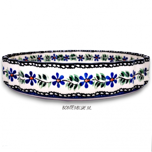 D77 Bunzlau Quiche dish XL decor 562X